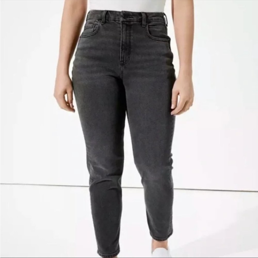 American Eagle Outfitters Black Straight Leg Jeans